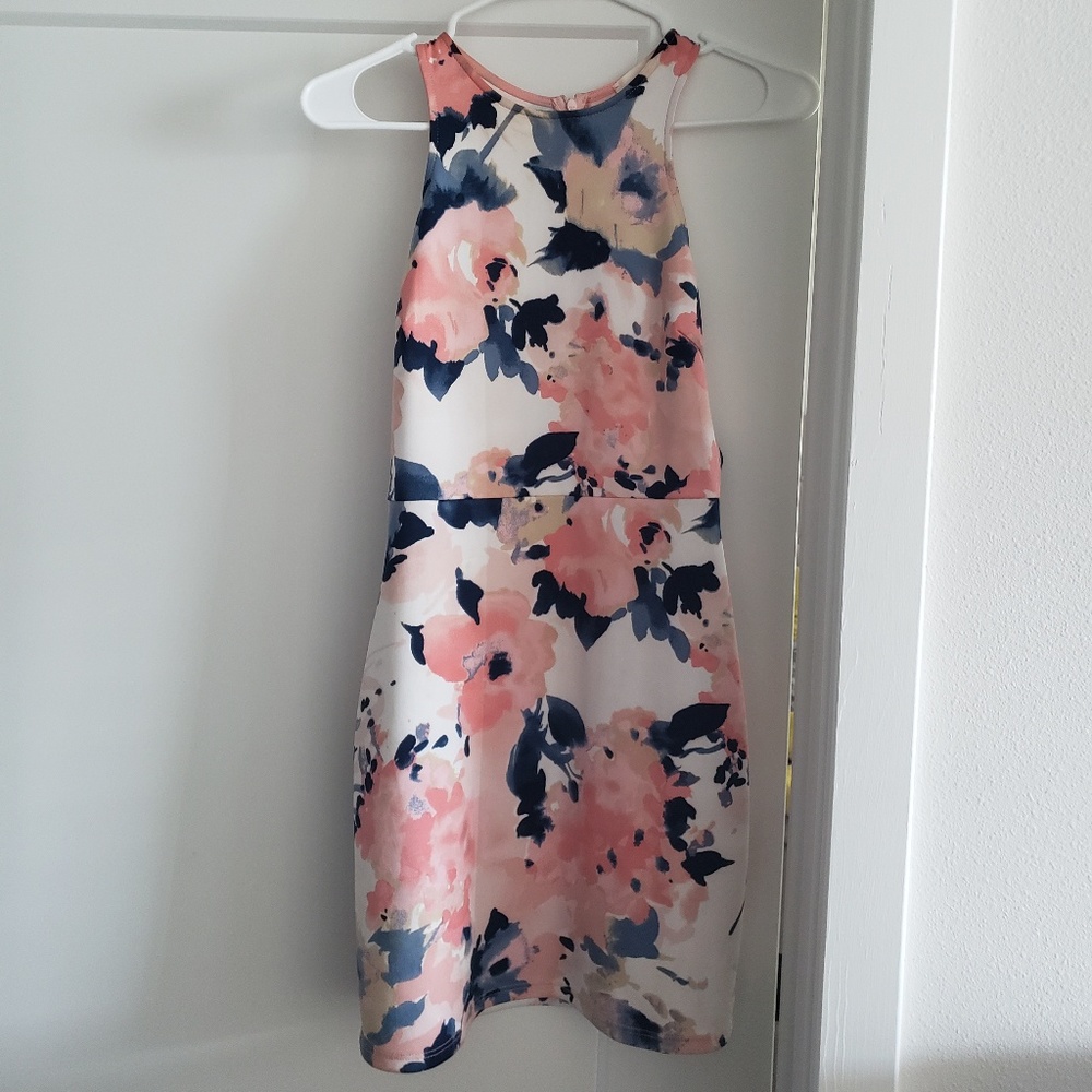Short floral dress